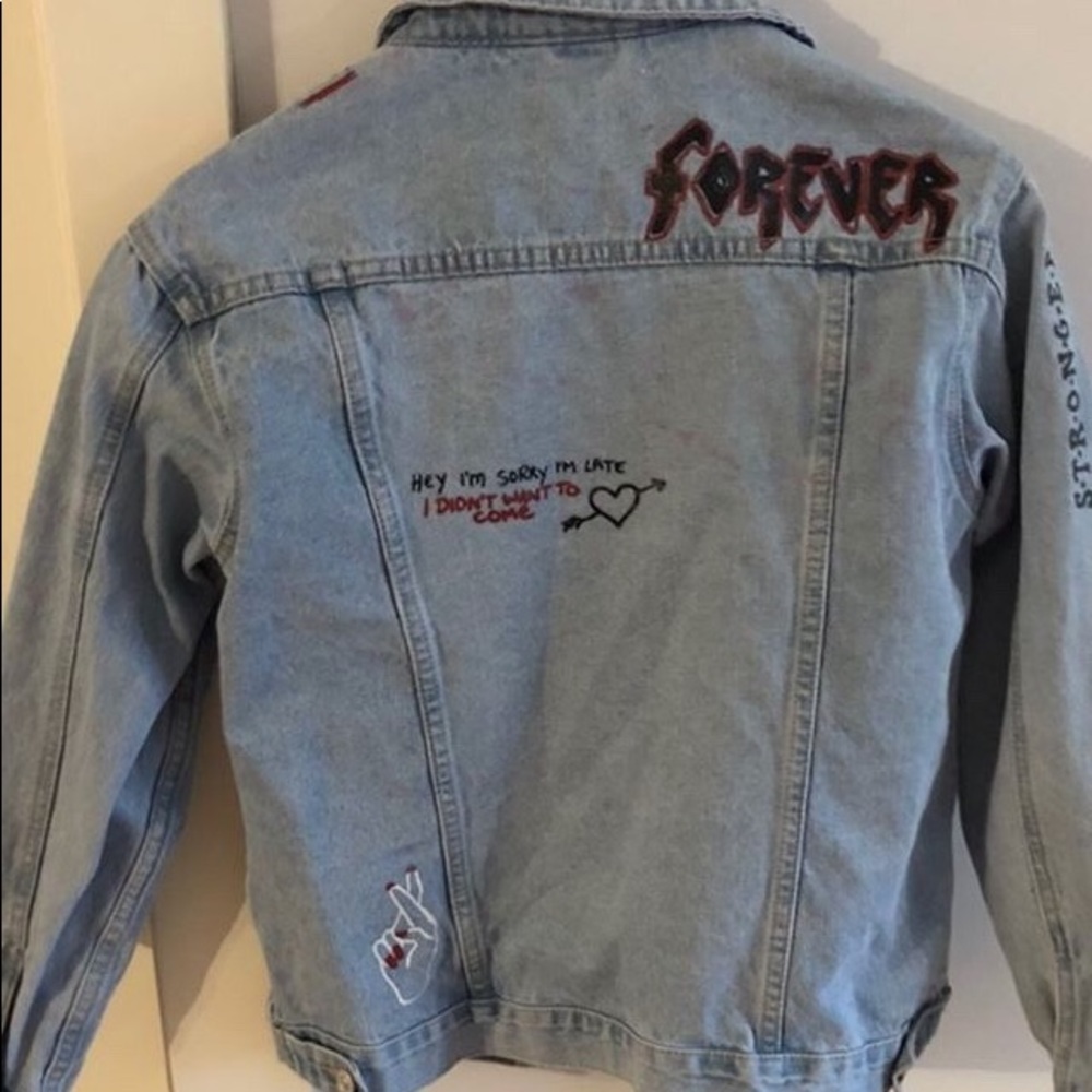 🖤denim jacket🖤 - Picture 4 of 5
